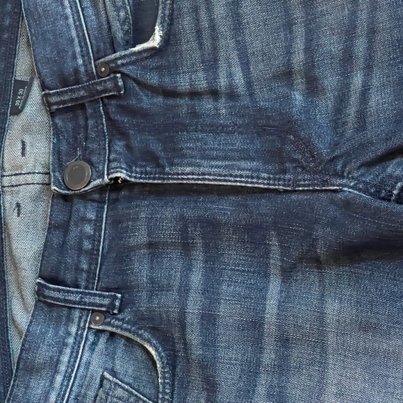 Dkny Blue Relaxed Jeans with Vintage Fading - Picture 7 of 8